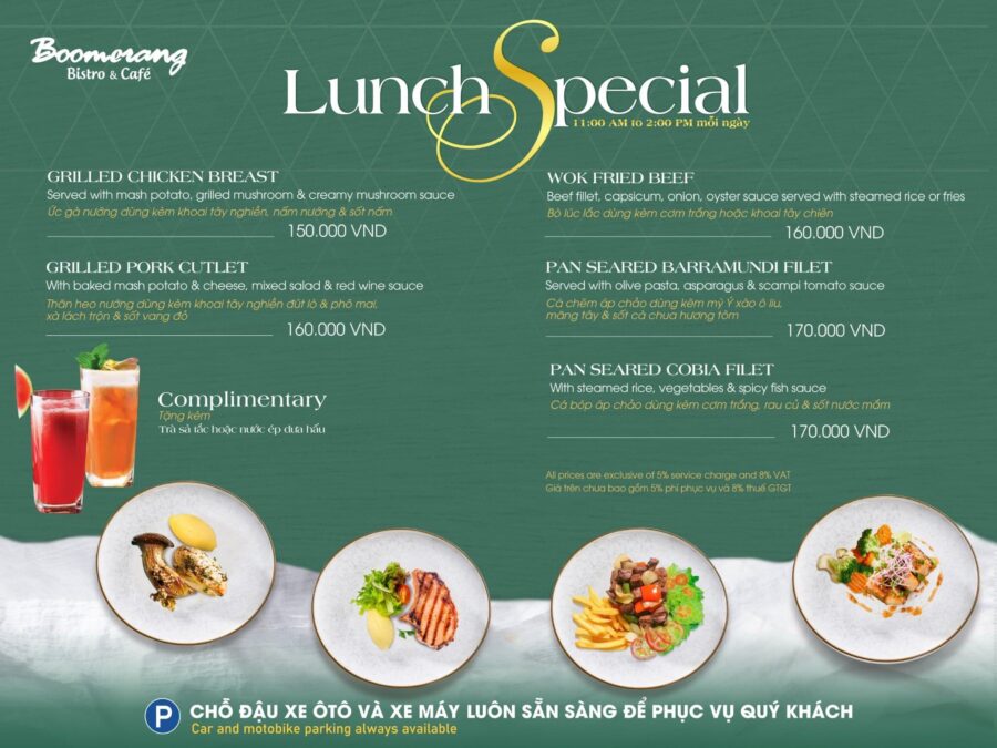 SPECIAL LUNCH – OF THE MONTH – DISTRICT 1